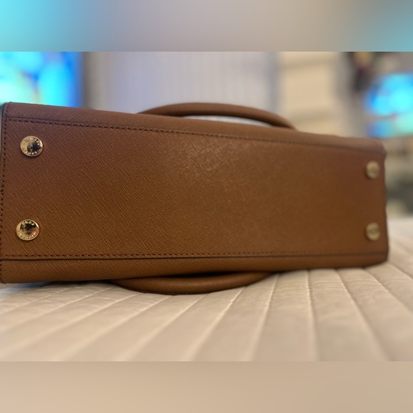 Michael Kors Hamilton Leather Satchel - Picture 8 of 8